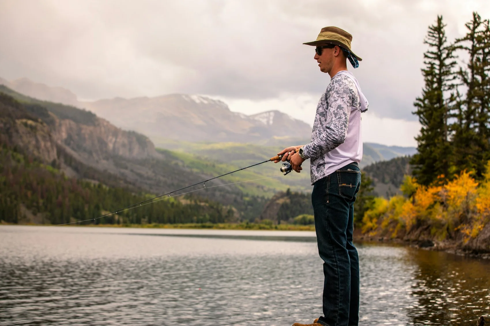 Two anglers, one comfortable rhythm.