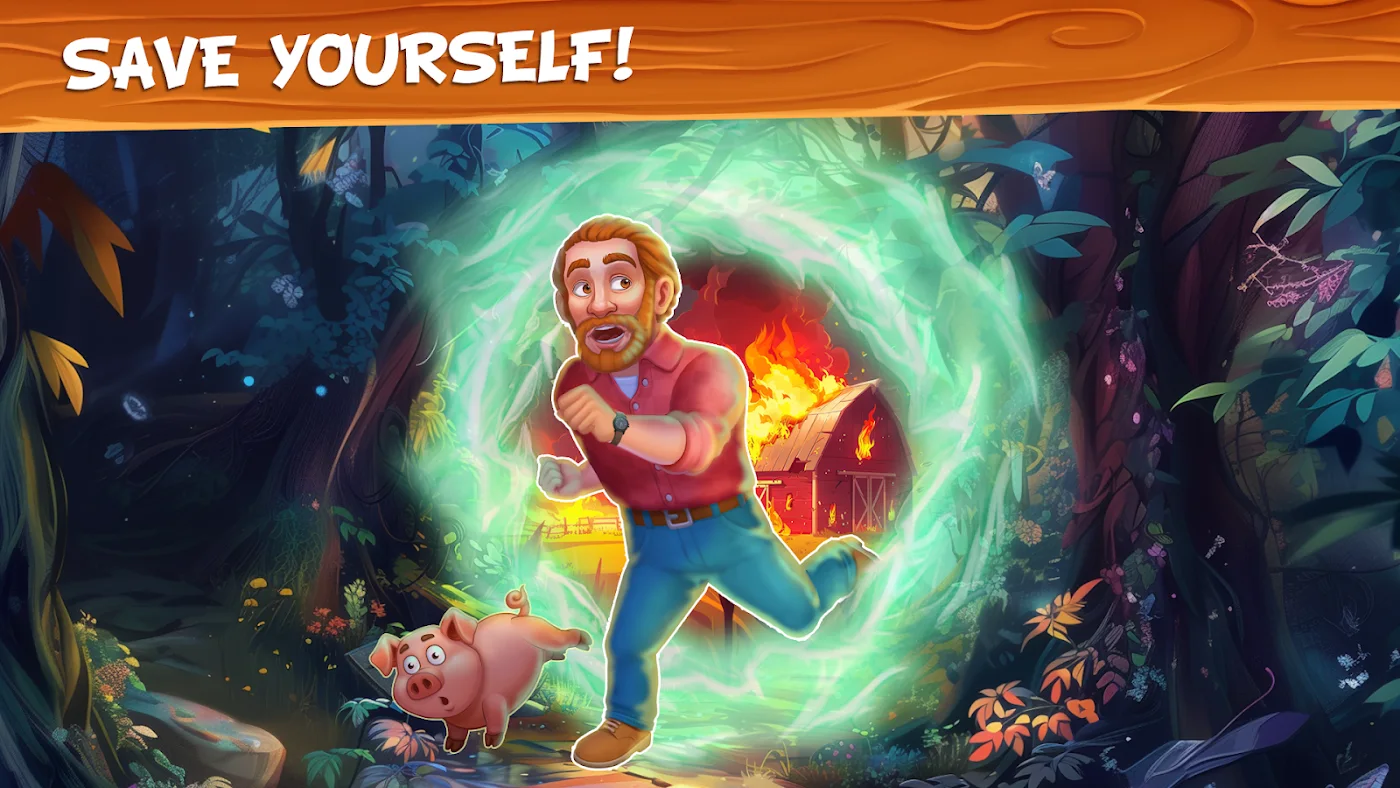 Farm Town: Merge Cozy Village official gameplay frame 1